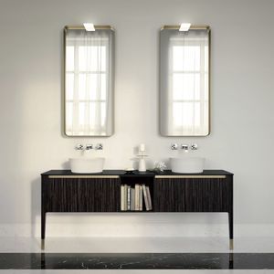 mueble de lavabo doble