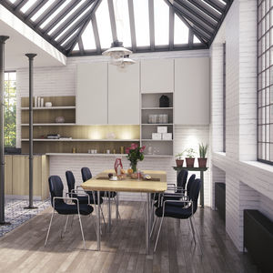 mueble de cocina de madera