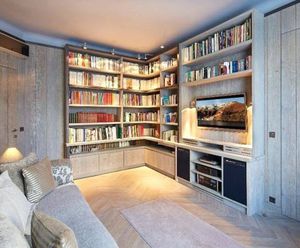 biblioteca de pared