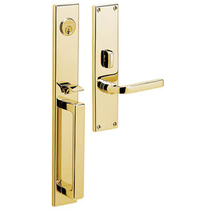 cerradura mecánica / para puerta / con asidero / para uso residencial