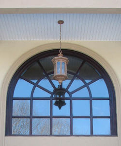 ventana de caoba