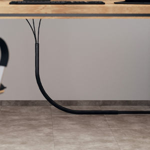 sistema de protección de cables de material plástico