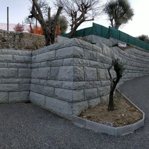 revestimiento mural de hormigón
