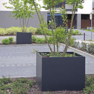 jardinera de hormigón