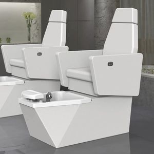 sillón de pedicura de cuero