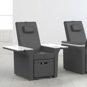 sillón de pedicura de cuero