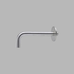 caño para lavabo de acero inoxidable