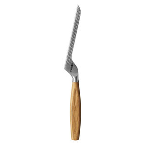 cuchillo para queso con mango de madera