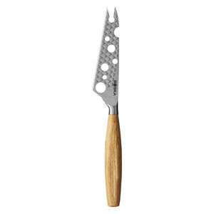cuchillo para queso con mango de madera