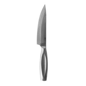 cuchillo de cocina con mango de acero inoxidable