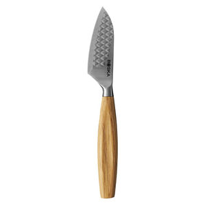 cuchillo para queso con mango de madera