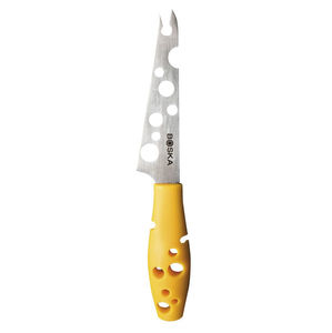 cuchillo para queso con mango de plástico