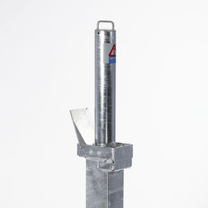 bolardo de protección / de control de acceso / de acero galvanizado / de acero inoxidable