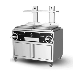 parrilla de carbón