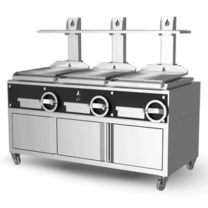 parrilla de carbón