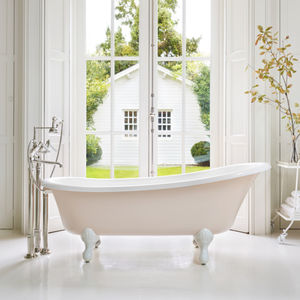 bañera ovalada