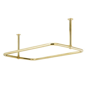 barra para cortina de ducha de metal