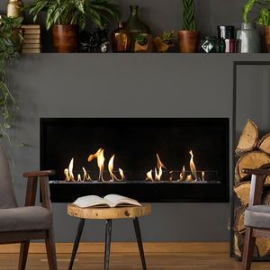 chimenea de gas natural