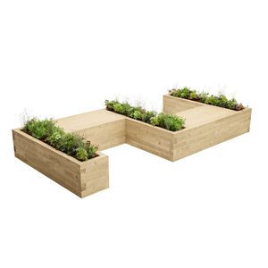jardinera de pino