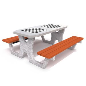 mesa de ajedrez de exterior