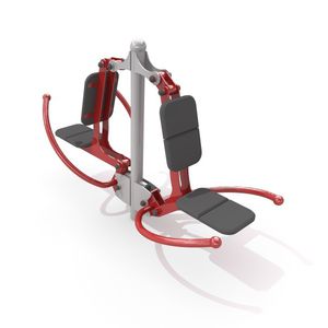máquina de musculación prensa de pecho / jalón frontal / de exterior