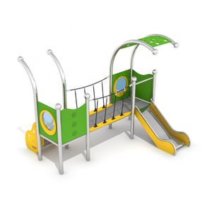 estación de juego para parque infantil / para espacio público / para edificio público / para guardería