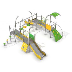 estación de juego para parque infantil / para espacio público / para edificio público / para guardería
