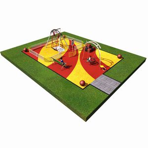 estación de juego para parque infantil