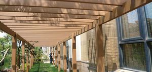 pérgola autoportante