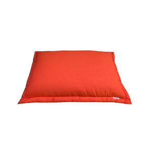 sillón pera contemporáneo / de tejido / con funda extraíble / gris