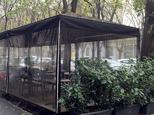 cubierta multifunción para espacio público