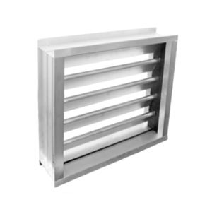 compuerta de ventilación de metal