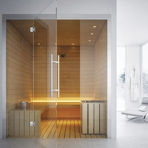 sauna finlandesa / para uso residencial / para el sector servicios / de madera