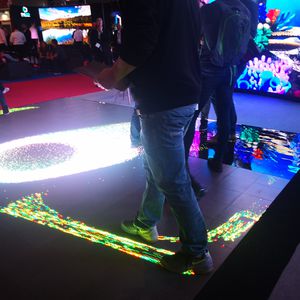 panel led de suelo