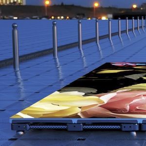 panel led de suelo