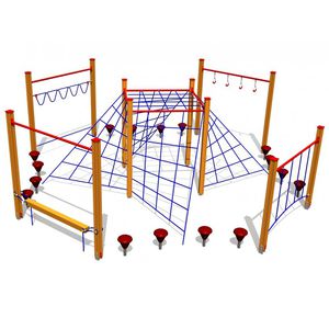 red de escalada para parque infantil
