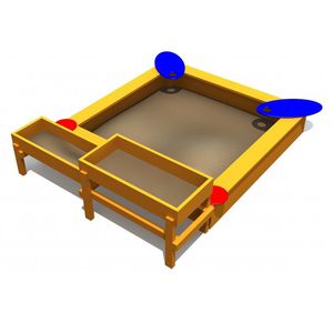 cajón de arena para parque infantil