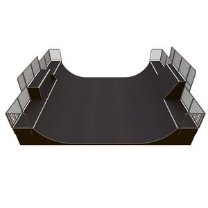 minirrampa para skatepark