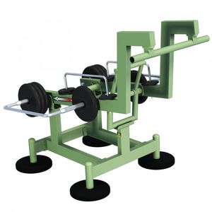 máquina de musculación squat