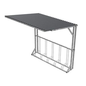 marquesina para bicicletas de acero