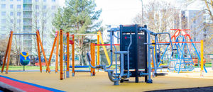 estación de juego para parque infantil
