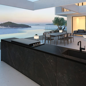 isla de cocina de exterior