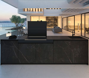 isla de cocina de exterior
