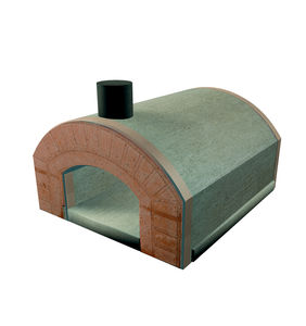 horno de leña / colocación libre / de jardín