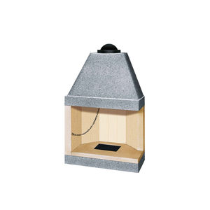 chimenea de leña