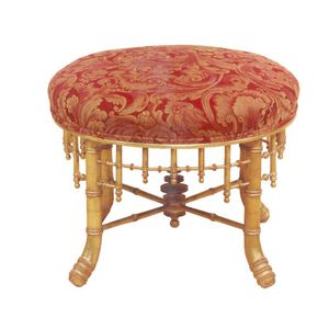 taburete de estilo Napoleón III