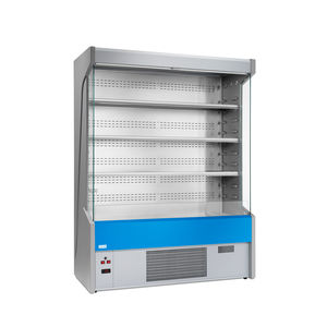 vitrina refrigerada de estantes