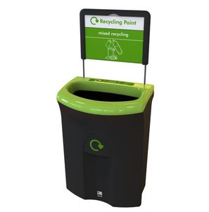 cubo de basura de polietileno
