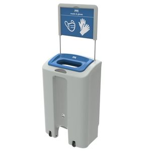 cubo de basura higiénico