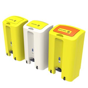 cubo de basura higiénico